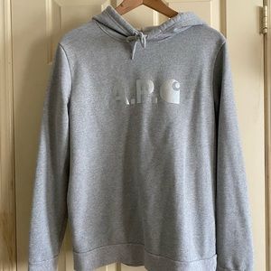 APC / Carhatt Working in Progress pullover hoodie